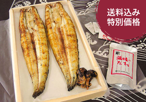 送料込み白焼き2尾